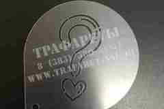 Многоразовые трафареты для кофе. Кофейные трафареты из пластика